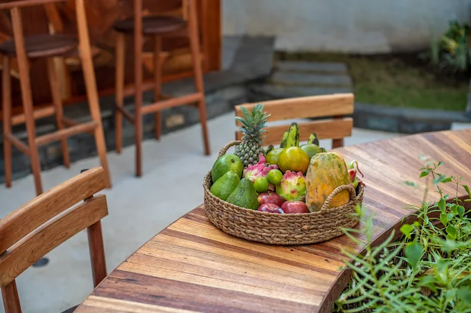 On-site bar area with seating